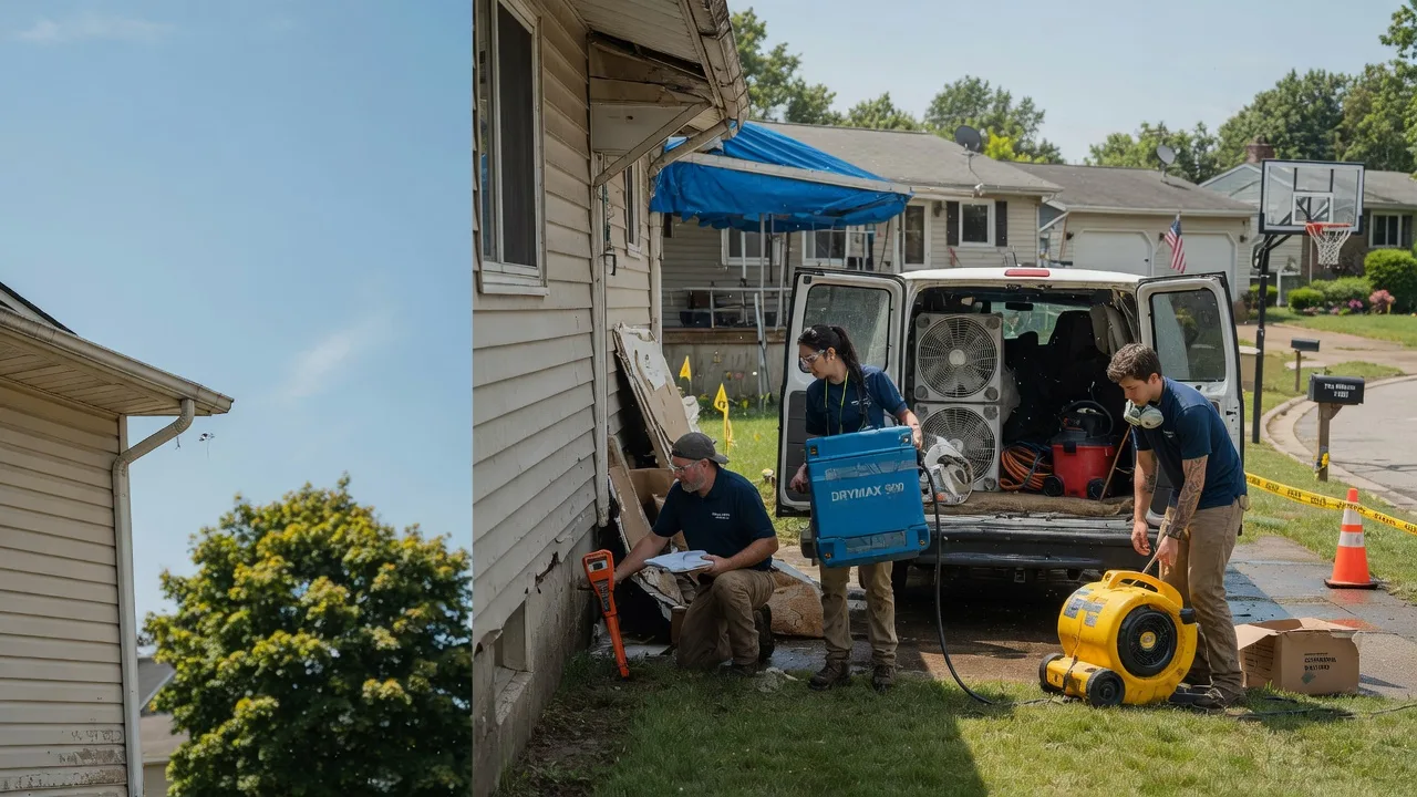Ceiling Leak Cleanup in Black River Falls, WI near me