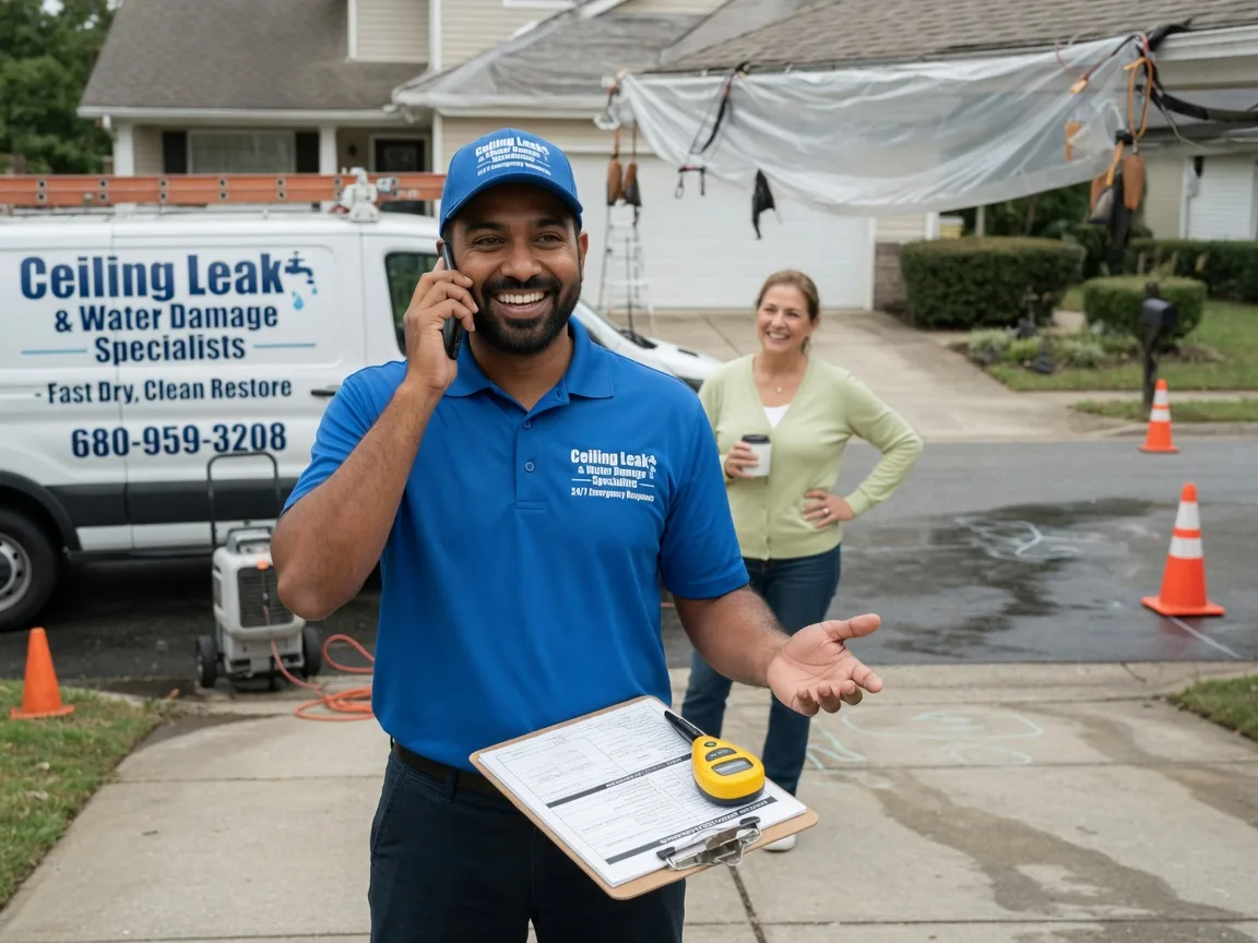 Ceiling Leak Cleanup Black River Falls, WI FAQs