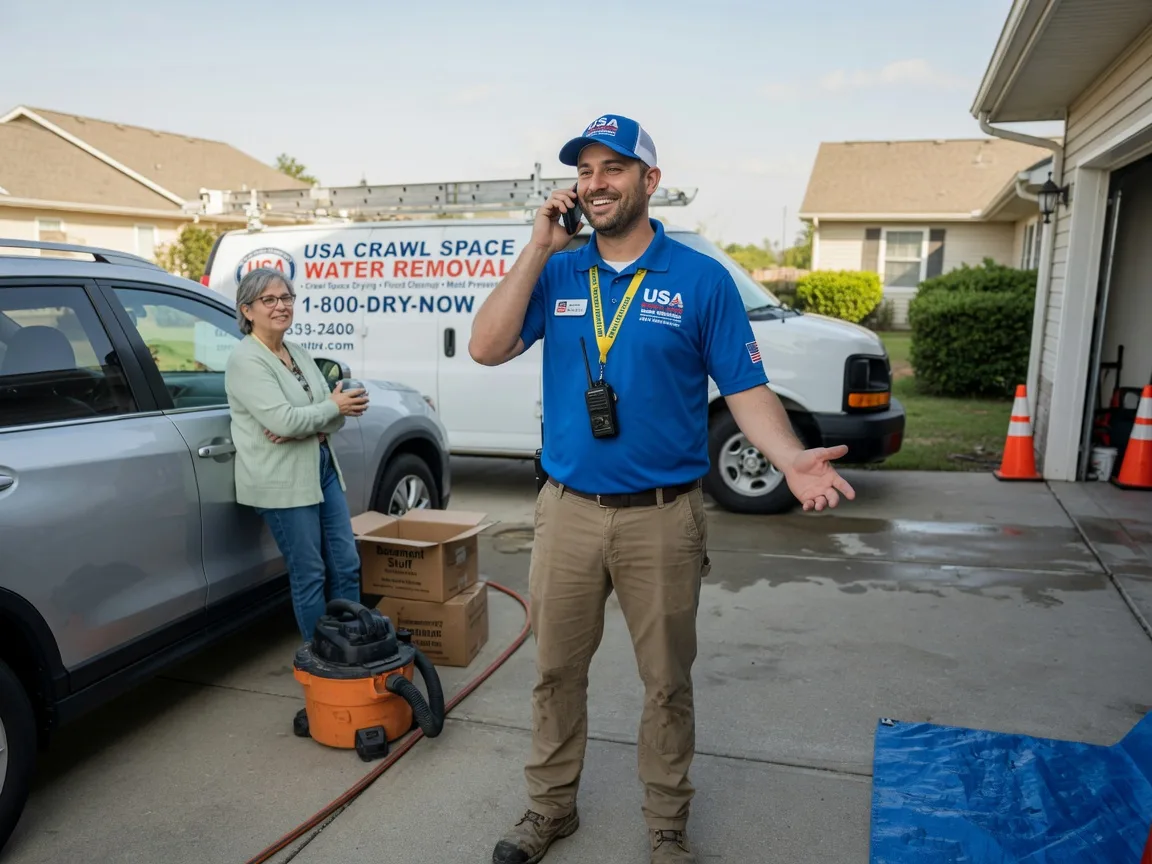 Crawl Space Water Removal Black River Falls, WI FAQs